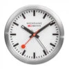 Mondaine Mini Clock With Alarm - White Dial -Swiss Supplies Store 1487241575 31257600