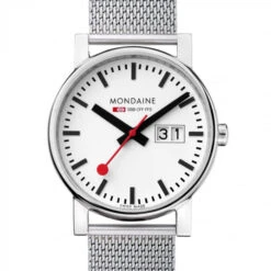 Mondaine Women's Evo2 Big Date - White Dial / Mesh Strap / 30mm 14 Mondaine Women's Evo2 Big Date - White Dial / Mesh Strap / 30mm -Swiss Supplies Store 1487327886 94405900