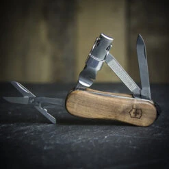 Victorinox Nail Clip Evolution Wood - Wood -Swiss Supplies Store 1490879406 64306800