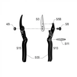Felco 5 Economy Secateur 9 Felco 5 Economy Secateur -Swiss Supplies Store 1494422148 61453800