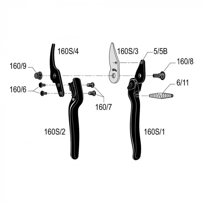Felco 160S Small Secateur 6 Felco 160S Small Secateur - Image 4