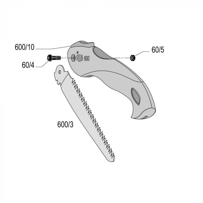 Felco 600 Pruning Saw 6 Felco 600 Pruning Saw - Image 4