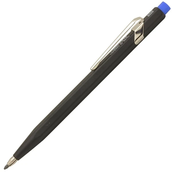 Caran D'Ache Fixed Pencil 2mm With Sharpener (Blue Tip) 3 Caran D'Ache Fixed Pencil 2mm With Sharpener (Blue Tip)
