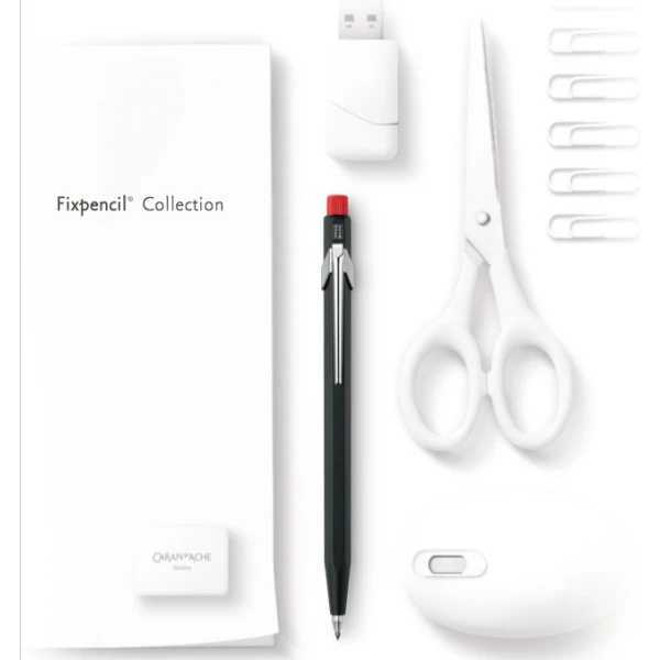 Caran D'Ache Fixed Pencil 2mm With Sharpener (Blue Tip) 5 Caran D'Ache Fixed Pencil 2mm With Sharpener (Blue Tip) - Image 3