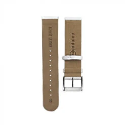 Mondaine White Leather 20mm Strap With Red Dots For Simply Elegant - Fits 36mm Case / 20mm Lug -Swiss Supplies Store 1506093724 48956200