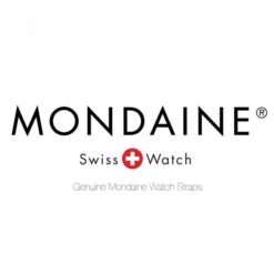 Mondaine White Leather 20mm Strap With Red Dots For Simply Elegant - Fits 36mm Case / 20mm Lug -Swiss Supplies Store 1525352051 07971400 1 14
