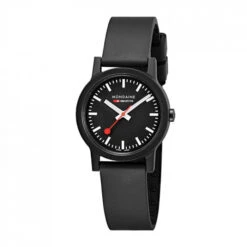 Mondaine Essence - Black Dial / Black Strap / 32mm