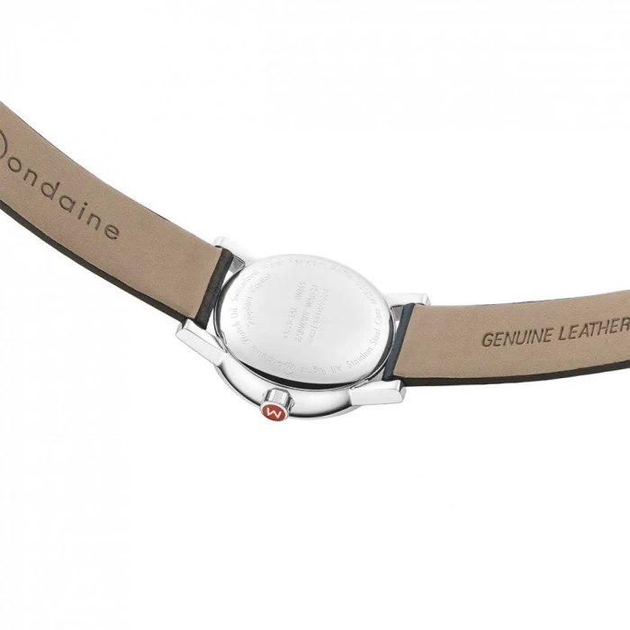 Mondaine Evo2 - White Dial / Black Strap / 30mm 4 Mondaine Evo2 - White Dial / Black Strap / 30mm - Image 3