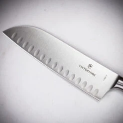 Victorinox Fully Forged Santoku Knife - Fluted Blade / 17cm -Swiss Supplies Store 1582810382 00085400