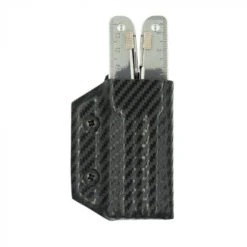 Clip & Carry Kydex Sheath: Fits Victorinox Swiss Tool - Black Carbon Fibre