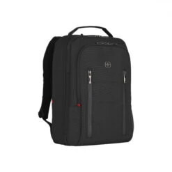 Wenger City Traveler Carry-On 16" Laptop Backpack W/ 12" Tablet Pocket - Black -Swiss Supplies Store 606490 city traveler fl