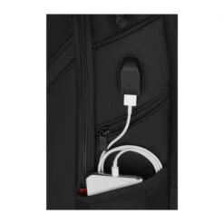 Wenger Ibex Deluxe 16" Ballistic Laptop Backpack - Black -Swiss Supplies Store 606493 ballistic deluxe ibex deluxe de