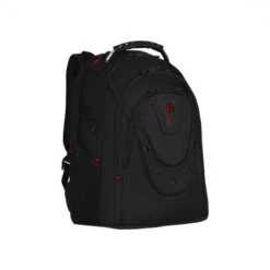Wenger Ibex Deluxe 16" Ballistic Laptop Backpack - Black -Swiss Supplies Store 606493 ballistic deluxe ibex deluxe fl