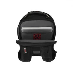 Wenger Ibex Deluxe 16" Ballistic Laptop Backpack - Black -Swiss Supplies Store 606493 ballistic deluxe ibex deluxe pr2