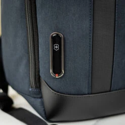 Victorinox Architecture Urban2 City 14" Laptop Backpack - Melange Blue/Black -Swiss Supplies Store 612670 victorinox backpack blue 7