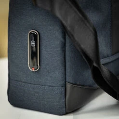 Victorinox Architecture Urban2 14" Laptop Messenger Bag - Melange Blue/Black -Swiss Supplies Store 612673 victorinox messenger blue 5