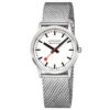 Mondaine Simply Elegant - White Dial / Stainless Steel Strap / 36mm 1 Mondaine Simply Elegant - White Dial / Stainless Steel Strap / 36mm -Swiss Supplies Store a400.30351.16sbz c80 1080px 2021