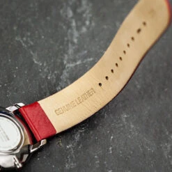 Mondaine SECOND - Women's Simply Elegant - White Dial / Red Strap / 36mm -Swiss Supplies Store a4003035111sbc redstrap 2 1