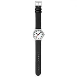 Mondaine Classic - Pure White Dial / Brushed Case / Black Vegan Grape Leather Strap / 36 Mm 13 Mondaine Classic - Pure White Dial / Brushed Case / Black Vegan Grape Leather Strap / 36 Mm -Swiss Supplies Store a660.30314.16omv flt 2022 ee5003aa 7f35 4816 905f aa6a364d8d90 1024x1024