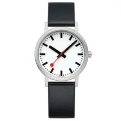 Mondaine Classic - Pure White Dial / Brushed Case / Black Vegan Grape Leather Strap / 36 Mm 15 Mondaine Classic - Pure White Dial / Brushed Case / Black Vegan Grape Leather Strap / 36 Mm -Swiss Supplies Store a660.30314.16omv s90 2022 51b7e5a1 a5c9 49d0 b052 8401796f5439 1024x1024