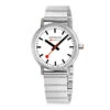 Mondaine Classic - White Dial / Silver Stainless Steel Strap / 40mm -Swiss Supplies Store a660.30314.16sbj c80 2021 1