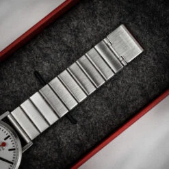 Mondaine Classic - White Dial / Silver Stainless Steel Strap / 36mm -Swiss Supplies Store a660.30314.16sbj mondaine meshwatch 4 1