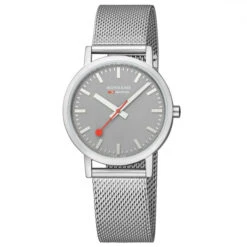 Mondaine Classic - Good Grey / Mesh Strap / 40mm