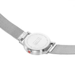 Mondaine Classic - Good Grey / Mesh Strap / 40mm -Swiss Supplies Store a660.30314.80sbj cbs 2022 1024x1024 1