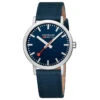 Mondaine Classic - Deep Ocean Blue / 40 Mm -Swiss Supplies Store a660.30360.40sbd c80 2022 1024x1024
