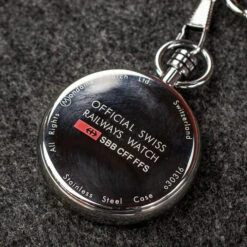 Mondaine Pocket Watch - 43MM -Swiss Supplies Store a6603031611sbb 3