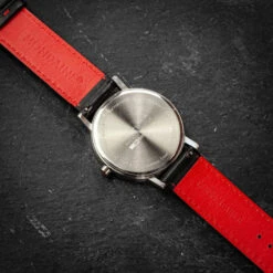 Mondaine Classic - White Dial / Black Strap / 40mm -Swiss Supplies Store a6603036016sbb classicwhitered 4