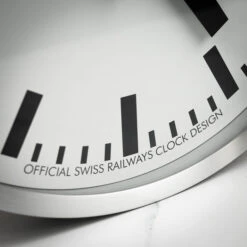 Mondaine Wall Clock - 40cm Aluminium Case & White Dial -Swiss Supplies Store a995.clock .16sbb mondaine wallclock 5