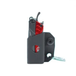 Clip & Carry Kydex Keychain Sheath: Fits Swiss Army Knives (93mm Alox Models, 91mm, 84mm)* -Swiss Supplies Store black full front 91937 1