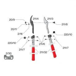 Felco Loppers - 50cm -Swiss Supplies Store felco 211 50