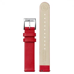 Mondaine Petit Cushion - White Dial / Red Vegan Grape Leather Strap / 31mm -Swiss Supplies Store fg3116.30q 2022