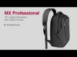 Wenger MX Professional 16" Backpack, Heather Grey -Swiss Supplies Store hqdefault 1