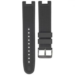 Victorinox Black Silicone Rubber Strap With PVD Buckle - Night Vision 21mm