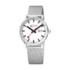 Mondaine Evo2 Big Date - White Dial / Stainless Steel Strap / 40mm 2 Mondaine Evo2 Big Date - White Dial / Stainless Steel Strap / 40mm -Swiss Supplies Store mondaine evo2 40 mm stainless steel watch mse 40210 sm