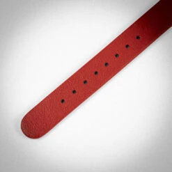 Mondaine Evo2 - White Dial / Red Vegan Grape Leather Strap / 26mm -Swiss Supplies Store mse.26110.lcv mondaine redstrap 4