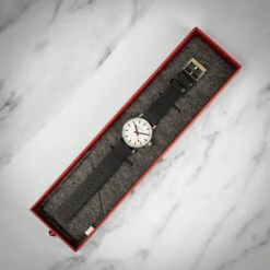 Mondaine Evo2 Big Date - White Dial / Black Vegan Strap / 30mm -Swiss Supplies Store mse.30210.lbv mondaine evo2bigdate vegan 4