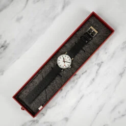 Mondaine Evo2 - White Dial / Black Vegan Strap / 35mm -Swiss Supplies Store mse.35110.lbv mondaine evo2 quartz 4