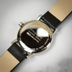 Mondaine Evo2 - White Dial / Black Vegan Strap / 35mm -Swiss Supplies Store mse.35110.lbv mondaine evo2 quartz 5