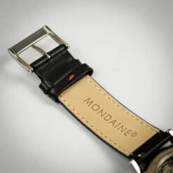 Mondaine Evo2 Automatic - White Dial / Black Leather Strap / 40mm -Swiss Supplies Store mse.40610.lb mondaine auto40mm 7