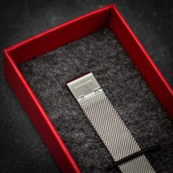 Mondaine Women's Evo2 Petite - White Dial / Mesh Strap / 26mm -Swiss Supplies Store mse26110sm meshwatch 2 1