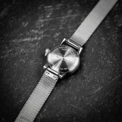 Mondaine Women's Evo2 Petite - White Dial / Mesh Strap / 26mm -Swiss Supplies Store mse26110sm meshwatch 4 1 1