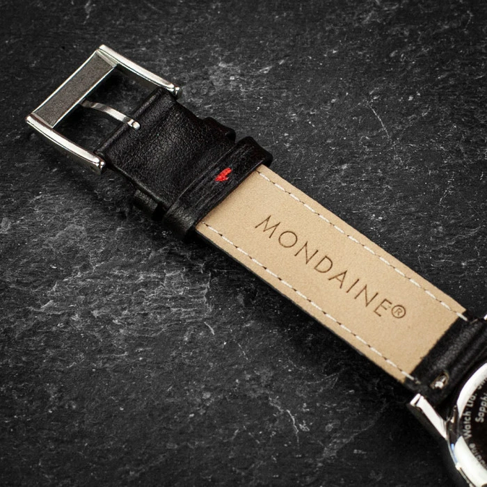 Mondaine Evo2 - White Dial / Black Strap / 30mm 8 Mondaine Evo2 - White Dial / Black Strap / 30mm - Image 7