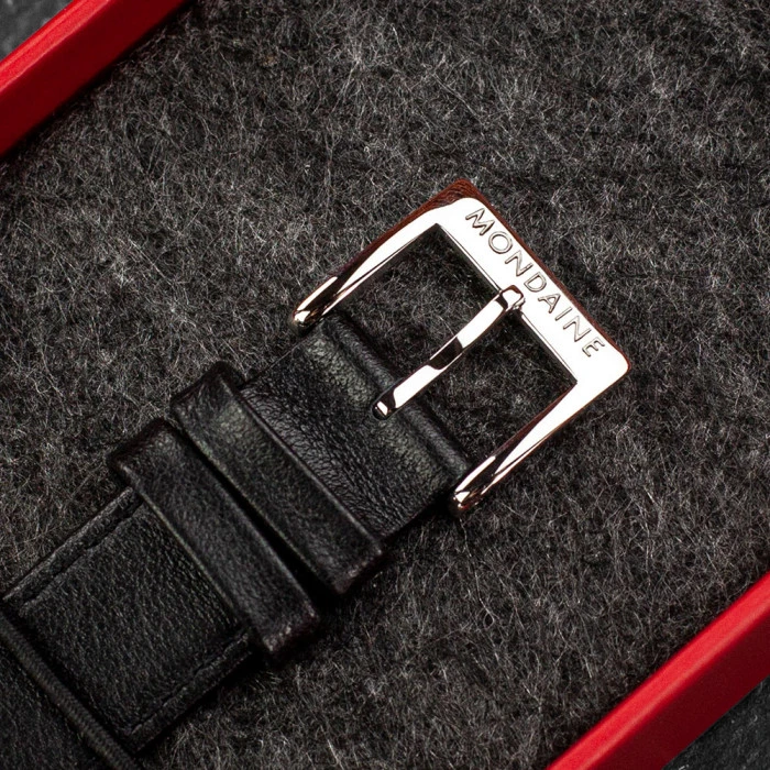 Mondaine Evo2 - White Dial / Black Strap / 30mm 6 Mondaine Evo2 - White Dial / Black Strap / 30mm - Image 5