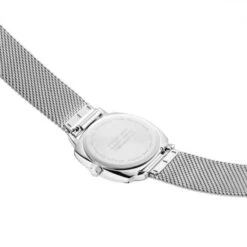 Mondaine Petit Cushion - White Dial / Stainless Steel Strap / 31mm -Swiss Supplies Store msl.31110.sm cbs 2022