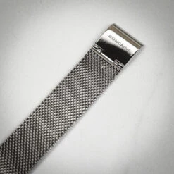 Mondaine Petit Cushion - White Dial / Stainless Steel Strap / 31mm -Swiss Supplies Store msl.31110.sm mondaine meshstrap 5