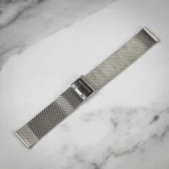 Mondaine Grand Cushion - White Dial / Black Vg Leather Strap + Stainless Steel Strap / 41mm -Swiss Supplies Store msl.41410.lbv .set mondaine grandcushion black 5